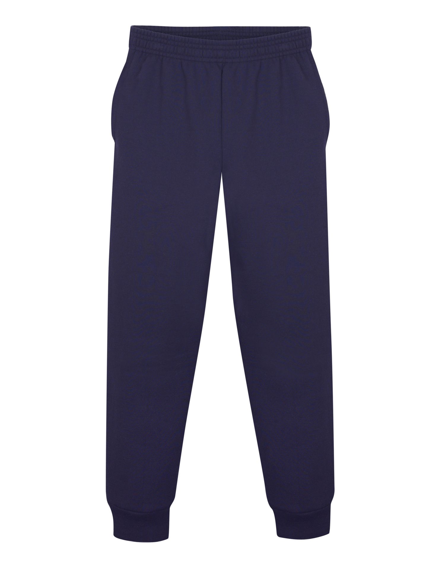 Hanes Boys ComfortSoft EcoSmart Jogger Sweatpants, S, Navy