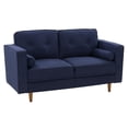 thumbnail image 4 of Canapé 2 places CorLiving Mulberry Mid-Century Modern en microfibre, 4 of 9