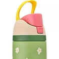 thumbnail image 4 of Owala Stainless Steel Water Bottle 24 oz - Spring Green flowers, 4 of 8