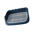 thumbnail image 2 of pitrice Pet Toilet Cleaning Tool Plastic Corner Lavatory Basin for Cat Dogs Ferret Dark Blue, 2 of 8