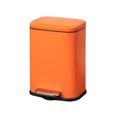 thumbnail image 1 of Baohd Compact Size Basket For Kitchen And Bathroom Waste Bathroom Trash Can Trash Can Kitchen Garbage Compost Bin Clever orange, 1 of 6