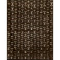thumbnail image 1 of Ahgly Company Indoor Rectangle Abstract Reddish Brown Oriental Area Rugs, 7' x 9', 1 of 6