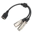 thumbnail image 1 of Câble RJ45 vers XLR, Câble XLR 3 Broches Durable pour Réduire la Perte de Signal pour la Transmission de Signal Audio, 1 of 8