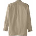 thumbnail image 2 of Dickies Mens Long-Sleeve Work Shirt, 3X, Khaki, 2 of 5