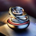 thumbnail image 4 of Solar Rotating Car Perfume Air Freshener Aromatherapy Ornament Car Accessor, 4 of 8