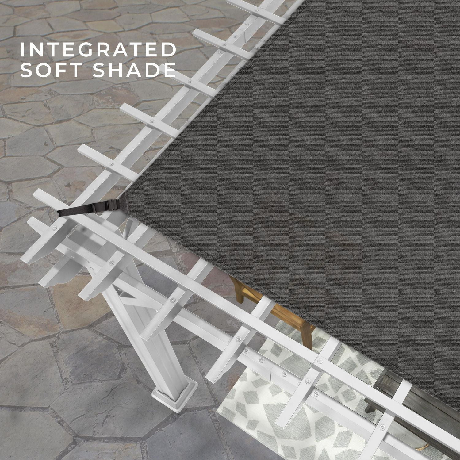 Pergola en cèdre Hawthorne 12' x 10' Backyard Discovery