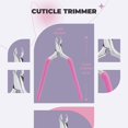thumbnail image 4 of Tondeuse à Cuticules en Acier Inoxydable, Lame Tranchante, Conception Ergonomique, pour Manucure/pédicure à la Maison, 4 of 4