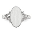 thumbnail image 4 of Bague Chevalière en Or Blanc 14K, 4 of 5