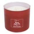 thumbnail image 4 of Mainstays 3-Wick Textured Wrapped Warm Apple Pie Scented Candle, 14 oz, 4 of 6