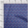 thumbnail image 1 of oneOone Cotton Silk Fabric Leaves & Floral Block Decor Fabric Printed BTY 42 Inch Wide, 1 of 4