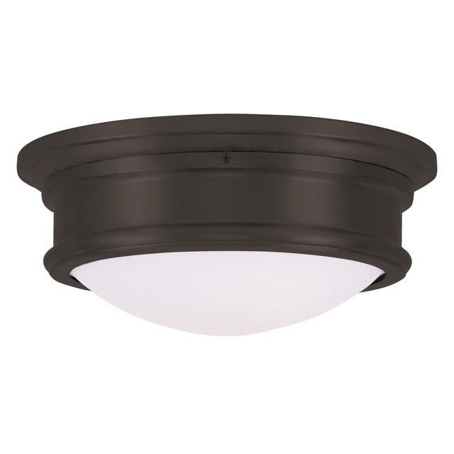 Livex Lighting 7342-07 Support de Plafond à 2 Lumières, Bronze