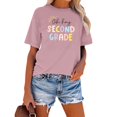 thumbnail image 2 of TSADFHJI Hauts de Maillot de Bain pour Femmes Grande Taille Mode Décontractée Imprimé Col Rond Manches Courtes Chandail T-Shirt m, 2 of 4
