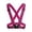 Pink, variant on Dvkptbk Sleeveless Garment Visibility Neon Vest Reflective Belt Vest Fit for Running Cycling Sports Sports Safety