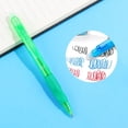 thumbnail image 2 of ZTTD Erasable Gel Pens, 12 Colors Retractable Fine Point Erasable Pens Clicker, Fine Point 0.5mm, Make Mistakes Disappear for Drawing Writing Planner and Crossword Puzzles, 1Count(Light Green), 2 of 7