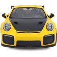 thumbnail image 2 of Maisto Porsche 911 GT2 RS Jaune avec Capot en Carbone et Roues Dorées Édition Spéciale Voiture Modèle Moulée sous Pression 1/24, 2 of 6