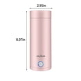 thumbnail image 2 of jovati Travel Kettle Car Kettle Portable Electric Kettle, 3 In 1 Mini Car Kettle , Fast Water Boil Small Tea Pot, Automatic Shut Off Tea Kettle, Water Heater For Tea, 2 of 8