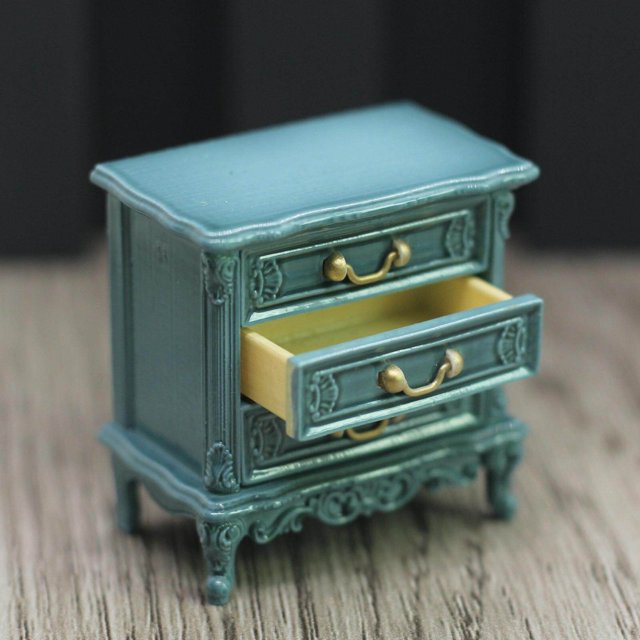 Baohd 1:16 Tables de Chevet Accessoires de Cabinet Modèle de Mobilier pour Enfants