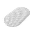 thumbnail image 1 of HCBY Special Suction Cup Floor Mat No Slip Bath Shower Room Mat Massage Foot Mat Machine Washable for Bathroom Tub Shower Floor (White 27.1"x15.3"), 1 of 6