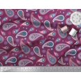 thumbnail image 2 of Soimoi Rayon Fabric Artistic Paisley Fabric Prints by Yard 56 Inch Wide, 2 of 3