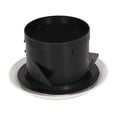 thumbnail image 2 of Lightweight PP & ABS Round Air Vent Cover with Removable Sleeve - 4 Inch Flexible 3-Teeth Design for Easy Installation, Impact & Scratch Resistant, Ideal for Kitchen, Bathroom, Toilet, Office, 2 of 6