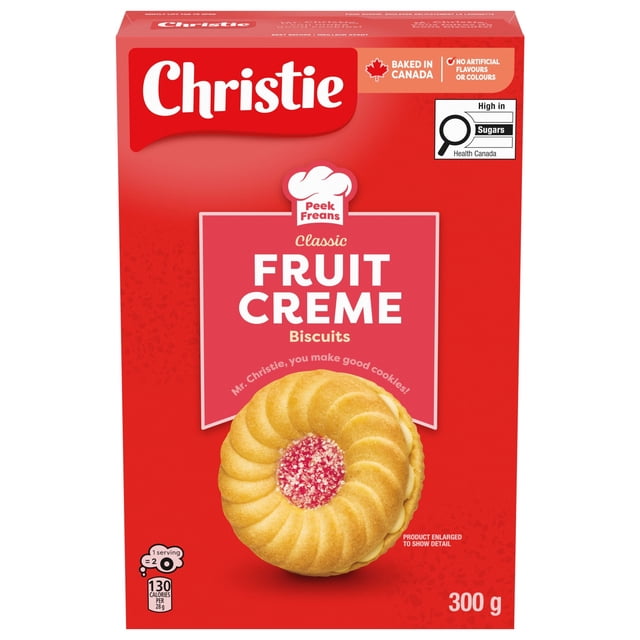 Biscuits crème de fruit de Peek Freans
