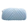 thumbnail image 2 of Chunky Yarn Arm Knitting Yarn Jumbo Tubular Yarn Crocheting Washable Soft Weight Light Blue, 2 of 9