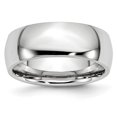 thumbnail image 1 of Bague en Cobalt Poli 8mm Taille 7.5, 1 of 6