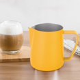 thumbnail image 2 of 350ml Stainless Steel Milk Frothing Jug Frother Coffee Latte Container Cup Coffee UtensilsYellow, 2 of 9