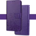thumbnail image 3 of For Apple Iphone Xr Mobile Phone Cover, Flip Case Cover, Protective Cover With Card Slot, Mobile Phone Cover Flower Pattern, Purple, 3 of 5
