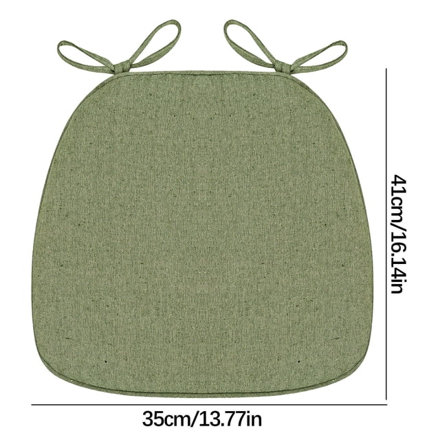 Birdeem Home Summer Breathable Linen Sponge Cushion Dining Chair Cushion