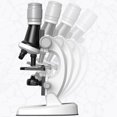 thumbnail image 3 of Tachiuwa Starter Educational Science Microscope Kit for Kids White, 3 of 6