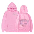 thumbnail image 5 of FAOWME Sweat à Capuche Décontracté pour Garçons et Filles, Manches Longues, Imprimé Mignon, Rose, 8-10 Ans, 5 of 5