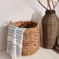 thumbnail image 4 of Bouclair Natural Water Hyacinth Basket Small, 4 of 4