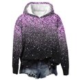 thumbnail image 4 of Offres du Jour Liquidation tumgatte Hauts pour Femmes Sweat à Capuche Manches Longues Chandails en Molleton Graphiques Mode Pulls Athlétiques Automne Raglan Vêtements Automne pour Femmes 2024, 4 of 4