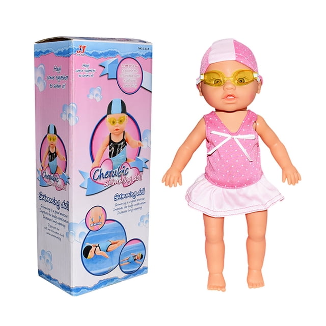 1set Swimming Doll Gift Water for Water Proof for Children Pool Toy Bath Toy