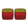 thumbnail image 2 of Trail Lights, Easy To Install DC5V Red Yellow Wireless Trailer Lights  Forklifts, 2 of 8