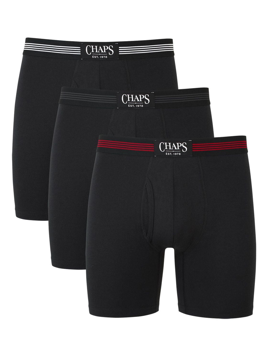 Chaps Air Ease Calecons Boxeurs, Packet de 3, Assorti