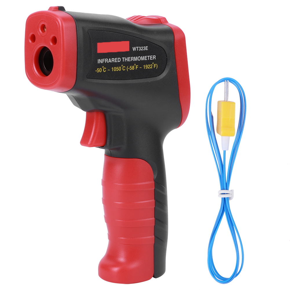WT323E ‑50℃‑1050℃ Color Screen LCD Thermometer Industrial Temperature Meter Measuring Tool