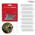 thumbnail image 4 of TopLLC Wall Hooks, Hooks for Hanging S-shaped Hook Christmas Tree Decoration Hook Christmas Ornaments Accessories Wire Hook Multi-function S Hook Metal Box Small Hook S shape hook, 4 of 5