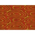 thumbnail image 1 of Ahgly Company Tapis d'Intérieur Rectangulaire Transitionnel Orange Rouge Orange Lavable à la Machine, 7 Pieds x 9 Pieds, 1 of 7