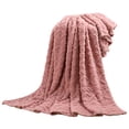 thumbnail image 1 of CEHVOM 70*100cm Super Soft Warm Solid Warm Micro Plush Fleece Blanket Throw Rug Sofa Bedding Clearance, 1 of 5