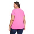 thumbnail image 3 of Lane Bryant Women's Plus Pleated Top, 3 of 6