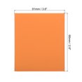 thumbnail image 2 of Unique Bargains Card Sleeves Waterproof Soft Trading Cards Protector Orange 2 Pack/100 Sleeves, 2 of 5