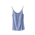 thumbnail image 1 of Birdeem Blouse pour Femme Unie Décontractée Mode Col Rond Régulière Sans Manches Hauts de Nuit, 1 of 12