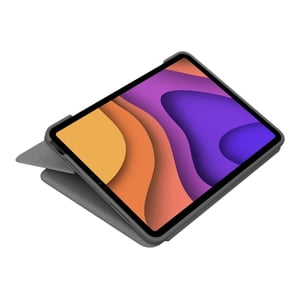 Logitech Case de clavier/couverture Folio Touch pour 11" Apple, Logitech iPad Pro, iPad Pro (2nd Génération) Comprimé - Graphite 920-009743