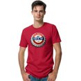 thumbnail image 1 of Hanes Mens Graphic Tee, L, Red White  Brew, 1 of 1