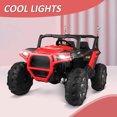 thumbnail image 4 of TOBBI Voiture Jouet VUS/buggy Électrique 12 V à Pile, Rouge, 4 of 7