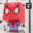 thumbnail image 3 of Rubik’s Cube Spider-Man Cuber, Problem-Solving Challenging Brain Teaser Collectible Spider-Man Fidget Toy, For Adults & Kids Ages 7+, 3 of 6