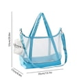 thumbnail image 3 of Sac pour Chats en Maille de Nylon Transparent Sac pour Animaux de Compagnie Portable Sac pour Chats Pliable à Main, 3 of 6