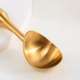 thumbnail image 3 of Tableware 304 Stainless Steel Ice Spoon Long Handle for Summer Refreshments Fruit Serving Tool Durable Kitchenware for Cold Drinks and Desserts, 3 of 4